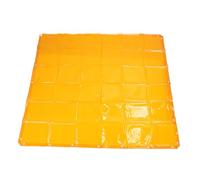 Mumusuki Écran de Rideau de Soudage, Polyéthylène Ignifuge Transparent, Couverture de 5,7 X 5,7 Pieds pour les étincelles et la Radioprotection dans les Zones de Soudage