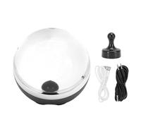 Mumusuki Ferrofluide Dansant avec Rythme Musical, Haut-parleur Ferrofluide Portable en Forme de Boule, Visualiseur Sonore pour la Maison, le Bureau, la Décoration de Bureau, Cadeaux