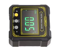 Mumusuki Inclinomètre Numérique, écran LCD rétroéclairé avec Base Magnétique pour le Travail du Bois, Mesure D'angle Absolu et Relatif, étanche IP65