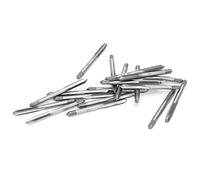 Mumusuki Jeu de Filetage en Acier, Outil en Alliage, Robinet à Main M5, 20 Pièces, pour le Travail des Métaux et les Projets de Bricolage