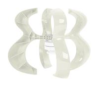 Mumusuki Kit Générateur d'éolienne avec 4 Pales en Matériau PP et Faible Vitesse de Démarrage, Idéal pour Une Alimentation Hors Réseau 600 W pour Une Utilisation Domestique et Extérieure (48V)