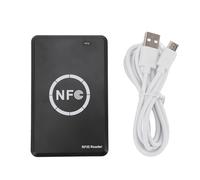 Mumusuki Lecteur de Cartes à Puce, 125 KHz 13,56 MHz Radio Fréquence ID Card Copier Copier avec Câble USB pour les Paiements électroniques, le Commerce électronique, le Contrôle D'accès