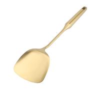 Mumusuki Louche en Acier Inoxydable à Long Manche, Ustensiles de Cuisine Antiadhésifs, Grande Louche à Soupe, Spatule, Tourneur, Outils de Cuisine pour Cuisiner, Remuer et Servir les (spatule)