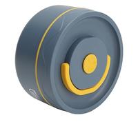 Mumusuki Marmite Thermique en Acier Inoxydable 304, Récipient à Déjeuner Portable à Double Couche de 420ml, Cuiseur Thermique de Forme Ronde isolé (four à ondes, bleu