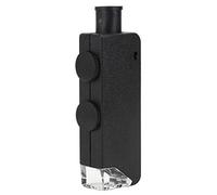 Mumusuki Microscope LED Portable 60-100X, Loupe Réglable avec Verre Optique pour l'inspection des Bijoux et l'observation des Feuilles