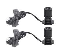 Mumusuki Mini Projecteurs LED à intensité Variable, Spots USB Rotatifs 5V, en Surface, Lumières D'affichage Intérieures pour Vitrine, Armoire à Bijoux, Porche (Lumière