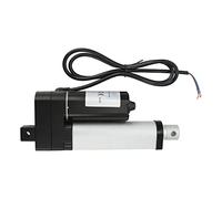 Mumusuki Mumusuki Actionneur Linéaire à Course de 150 Mm, ABS et Alliage d'aluminium, Moteur électrique 3000N pour Système de Levage électrique, Projecteurs et Supports de Caméra (24V)