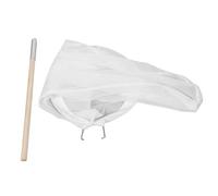 Mumusuki Net de Papillons, Capteur de Papillons en Fer Polyester avec Un Filet de Capture de Pôle en Bois en Bois de 18,1 Pouces de Long pour Adultes pour Enfants