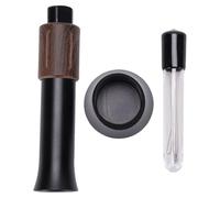 Mumusuki Outil de Mise à Niveau en Aluminium à Aiguille à Aiguille Magnétique pour Même L'extraction de la Poudre D'espresso, Compatible avec un Filtre à Portafilter de 58 Mm