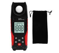 Mumusuki Photomètre Numérique Portable, Luxmètre de 0,1 à 200 000 LX avec écran LCD pour Culture de Plantes en Intérieur et en Extérieur, Lumens de Photographie de Film, Photomètre LED