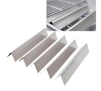 Mumusuki Plaque de Chaleur de Gril à 5pcs, Effectif Efficace de Chauffage de Chauffage de Chauffage des Boucliers de sécurité Remplacements pour Le Modèle Weber Large