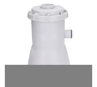 Mumusuki Pompe de Filtre de Piscine Cartouche pour Les Piscines Au-Dessus du Sol 800 GHPH Pompe à Eau électrique à Flux avec 30W 800gal par Heure ABS Calme ABS MATÉRIAL Circulation Filtration des