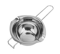 Mumusuki Pot de Chaudière Double 500 Ml, 304 Melting Pot en Acier Inoxydable avec Doubles Becs pour Fondre le Chocolat, le Beurre, le Fromage, le Caramel et la Fabrication de Bonbons