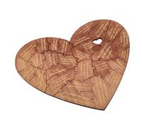 Mumusuki Puzzle en Bois 28 Raisons pour Lesquelles Je t'aime avec Boîte, Coffret Cadeau Romantique pour la Saint-Valentin, Un Anniversaire de Mariage, pour, Petite Amie, Mari, Femme,