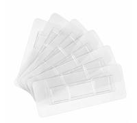 Mumusuki Remplacement Adhésif pour étagère de Douche, 6 Pièces Crochets de Douche Adhésifs Crochets Muraux Adhésifs Forts Crochets Adhésifs Imperméables pour Support de Douche