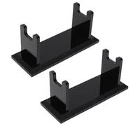 Mumusuki Support de Rasage en Acrylique, Organisateur de Comptoir Robuste pour Salle de Bain et Cuisine avec un Design Peu Encombrant, 4 X 1,5 X 1,7 Pouces, Idéal pour les Rasoirs, les Brosses à