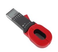 Mumusuki Testeur de Résistance à Pince Numérique pour Systèmes de Terre et de Boucle Construction en Plastique Écran LCD Mesure Stable 10,8 Pouces