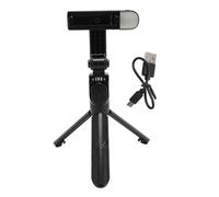 Mumusuki Trépied de Bâton de Selfie, 360 Rotation 3 Niveaux de luminosité Stand de Bâton de Selfie avec Une Télécommande Détachable Légère pour Les Diffusions en Direct Android 4.44+ iOS