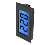 Mumusuki Voltmètre Numérique YB5135D, Rétroéclairage LCD Bleu, Mini Testeur d'affichage AC80-500V pour Usage Domestique et Industriel