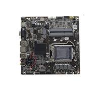 Mumuve Carte mère H61 Mini ITX LGA 1155 DDR3 Support Intel-Core -Pentium Celeron CPU pour PC de jeu