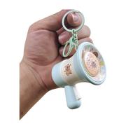 Mumuve Holder Clé D'animaux Enregistrement Du Sain Dessin Animé Pendant Nouveauté Acrylique Keyring Creative For Friend Children Cartoon Capybara Keychain