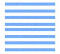 Mumuve Lot de 4/8 roues de bagage en silicone réglables pour la plupart des valises, Bleu Lot de 8, 19*1.2CM