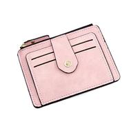 Mumuve Petit portefeuille compact en cuir synthétique pour homme avec poche zippée pour pièces de monnaie - Style vintage, Plusieurs couleurs - 1, 12*1*9.5cm