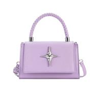 Mumuve Petit sac à main carré élégant en polyuréthane élégant et polyvalent, sac à bandoulière minimaliste pour la mode, Plusieurs couleurs - 13, As shown in the picture (error 1-3cm)