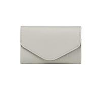Mumuve Portefeuille court en cuir synthétique pour femme avec porte-cartes de crédit, gris, As shown in the picture (error 1-3cm)