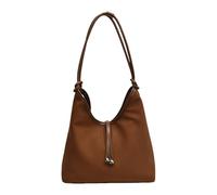 Mumuve Sac à main souple pour femme 2024 rétro automne hiver sac à bandoulière grande capacité sac à main sac seau rétro sous les bras, marron, As shown in the picture (1-3cm error)
