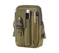 Mumuve Sac banane multifonction pour homme - Petit sac de sport pour personnes âgées d'âge moyen, Sans bretelles Vert, As shown in the picture (error 1-3cm)