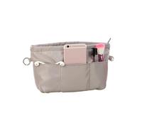 Mumuve Sac de rangement portable en nylon compact et pratique pour voyage, étude, etc, gris, 21.8*8*17cm