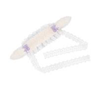 Mumuve Serre-tête élégant avec lapins blancs pour bal de fin d'année, anniversaire, Halloween, nœuds