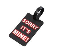 Mumuve Valise Bagage Bagage Sac à dos PVC avec nom Adresse Carte Bagage Identifiant Bagage Voyage, Noir , As shown in the picture (error 1-3cm)