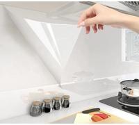 MUMUXIAO Autocollants muraux résistants à l'huile pour crédence de cuisine, dos adhésif en plastique résistant à la chaleur (C, 60 x 300 cm)