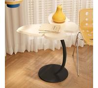 MUMUXIAO Table d'appoint en forme de papillon pour canapé, lit, style vintage, petit plateau TV en bois pour petit espace (noir)
