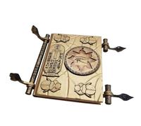 Mumy Prop Replicas Livre - Relique De Fantaisie À La Main, Pièce D'affichage du | Résine Grimoire, Ancien D'aventure Égyptienne, Modèle d'art Décoratif, Tome pour Collection Fans Films