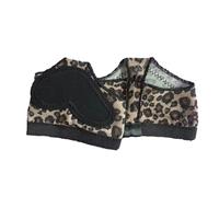 MUNAFIE Coussinets pour Chaussons de Ballet Chaussons de Danse Chaussons d'entraînement Protection des Orteils Chaussons de Pointe Coussinets pour Chaussons de Ballet pour Filles et Adultes Léopard