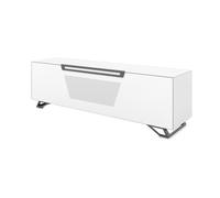 MUNARI meuble pour TV jusqu'à 75" KVT176F/P Collection VENTIMIGLIA (Blanc Opaque - Verre trempé)