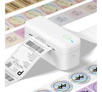 MUNBYN Bluetooth Thermal Label Printer RealWriter RW402B, 4x6 Shipping Label Printer for Small Business, Compatible with Android, iPhone and Windows, Mac, Chromebook, Ebay, USPS, FedEx, Shopify