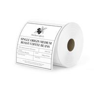 MUNBYN étiquettes thermiques 102 × 102 mm, 500 étiquettes/rouleau, blanches