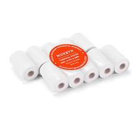 MUNBYN Lot de 10 rouleaux de papier thermique sans BPA, 58 mm pour mini imprimante POS thermique de 58 mm et machines à cartes de crédit à terminal carré