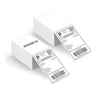 MUNBYN Lot de 1000 Étiquettes d'expédition Thermiques 4XL - Etiquette Thermique 10 x 15 cm, Étiquettes Adresse Autocollantes Résistant aux rayures, à l'eau, à la saleté, à la poussière et à la graisse