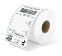 MUNBYN Lot de 380 Étiquettes d'expédition Thermiques 4XL - Etiquette Thermique 10 x 15 cm, Étiquettes Adresse Autocollantes Résistant aux rayures, à l'eau, à la saleté, à la poussière et à la graisse