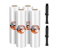 MUNBYN Lot de 4 films étirables avec poignées