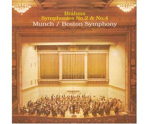 Munch & Boston So - Brahms: Symphonies 2 & No. 4 [Import]