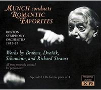 Munch : Brahms, Dvorak, Schumann, Strauss.