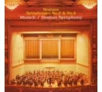 Munch - Brahms:Symphonies Nos.2 & 4 [l