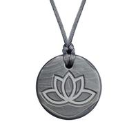 Munchables Lotus Sensory Chewy Collier en silicone pour adultes ou enfants autistes, TDAH, thérapie motrice orale (argent)