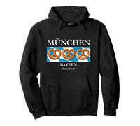 Munchen Germany/Deutschland Pretzel Foodie Souvenir Sweat à Capuche